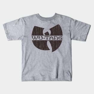 Retro Wutang - Brown Pencil Kids T-Shirt